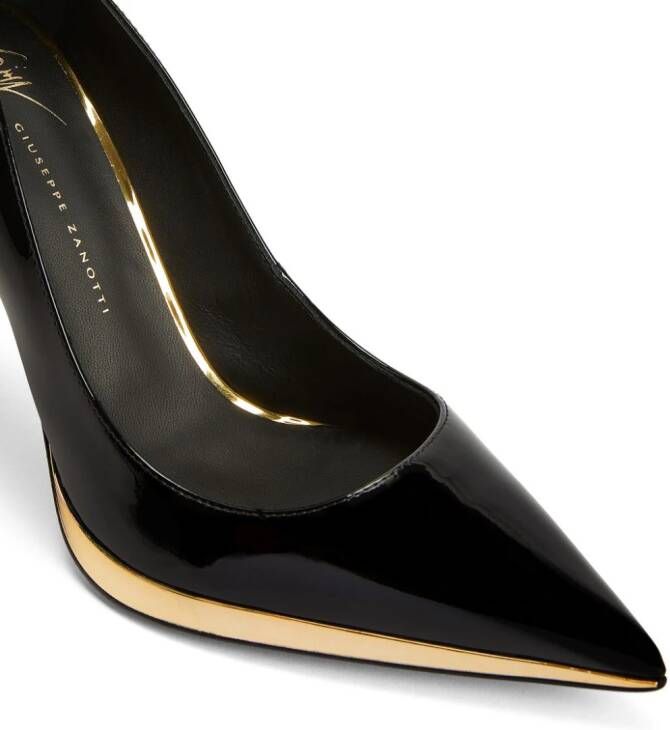 Giuseppe Zanotti Pumps met metallic-effect Zwart
