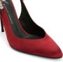 Giuseppe Zanotti Rachyl leren pumps Rood - Thumbnail 4