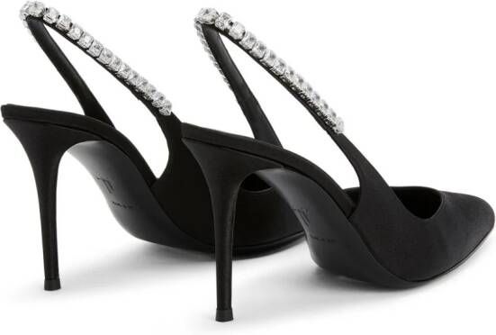 Giuseppe Zanotti Rachyl leren pumps Zwart