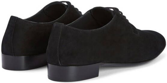 Giuseppe Zanotti Roger loafers met veters Zwart