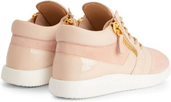 Giuseppe Zanotti Runner high-top sneakers Roze