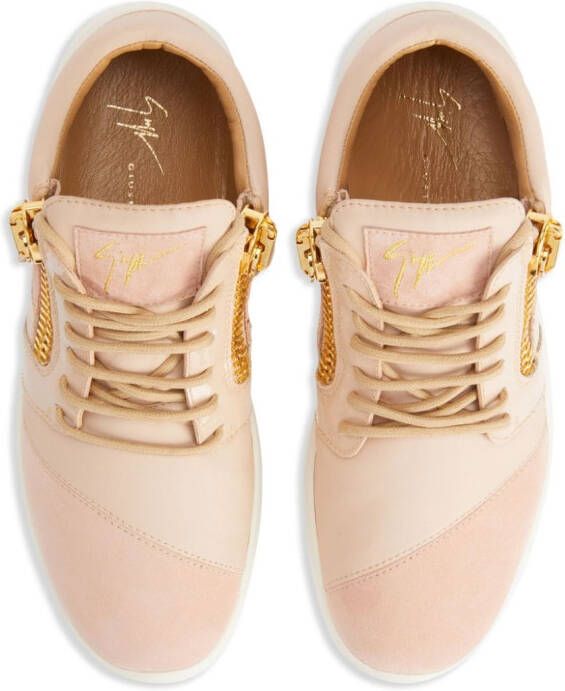 Giuseppe Zanotti Runner high-top sneakers Roze