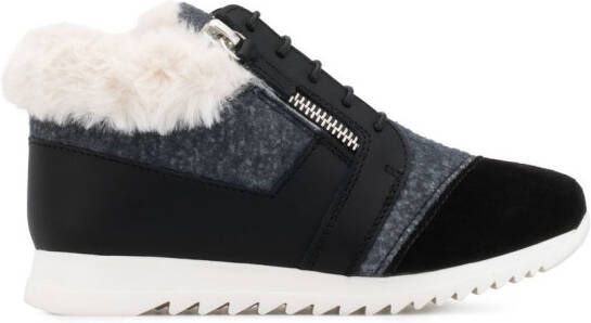 Giuseppe Zanotti Runner Jr. low-top sneakers Zwart