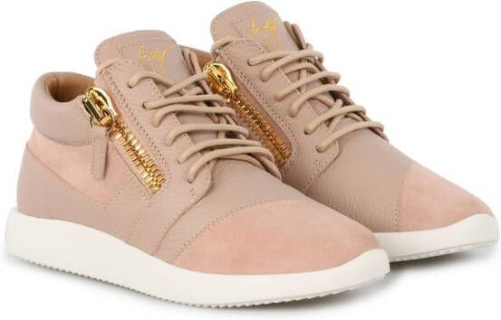 Giuseppe Zanotti Runner low-top sneakers Roze