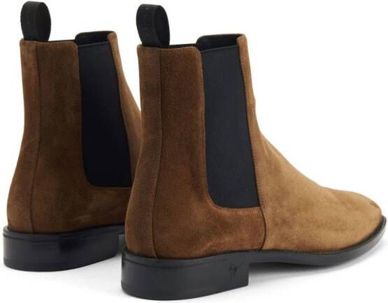 Giuseppe Zanotti Ryim laarzen met ronde neus Bruin