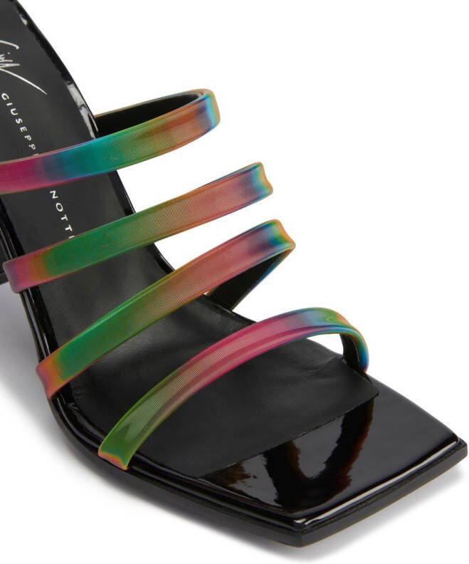 Giuseppe Zanotti 85 mm Shangay muiltjes Veelkleurig