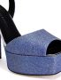 Giuseppe Zanotti 120 mm New Betty sandalen Blauw - Thumbnail 4