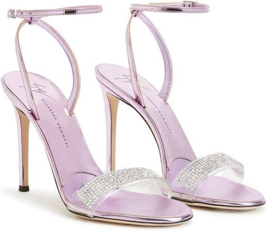 Giuseppe Zanotti Sandalen met hoge hak Roze