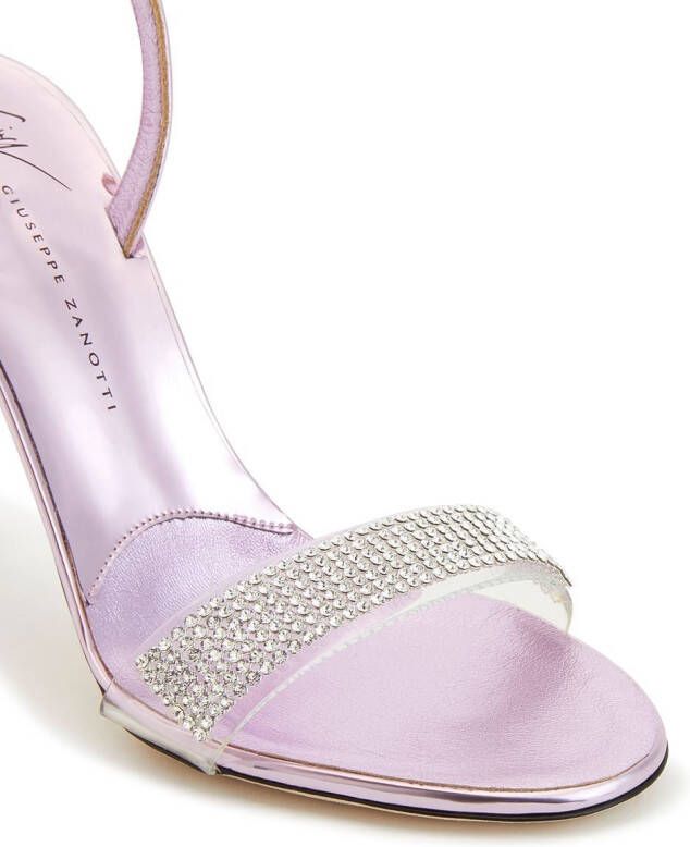 Giuseppe Zanotti Sandalen met hoge hak Roze
