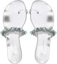 Giuseppe Zanotti Sandalen met kristallen bandje Zilver - Thumbnail 4