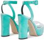 Giuseppe Zanotti Sandalen met plateauzool Blauw - Thumbnail 3