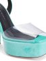 Giuseppe Zanotti Sandalen met plateauzool Blauw - Thumbnail 4