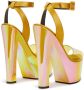 Giuseppe Zanotti Sandalen met plateauzool Geel - Thumbnail 3