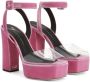 Giuseppe Zanotti Sandalen met plateauzool Roze - Thumbnail 2