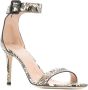 Giuseppe Zanotti Sandalen met slangenleer effect Beige - Thumbnail 2