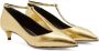 Giuseppe Zanotti Sandalen met slangenleer-effect Goud - Thumbnail 2