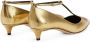 Giuseppe Zanotti Sandalen met slangenleer-effect Goud - Thumbnail 3