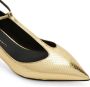 Giuseppe Zanotti Sandalen met slangenleer-effect Goud - Thumbnail 4