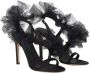 Giuseppe Zanotti Satijnen sandalen Zwart - Thumbnail 2