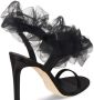 Giuseppe Zanotti Satijnen sandalen Zwart - Thumbnail 4