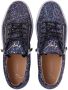 Giuseppe Zanotti Sneakers verfraaid met pailletten Blauw - Thumbnail 4