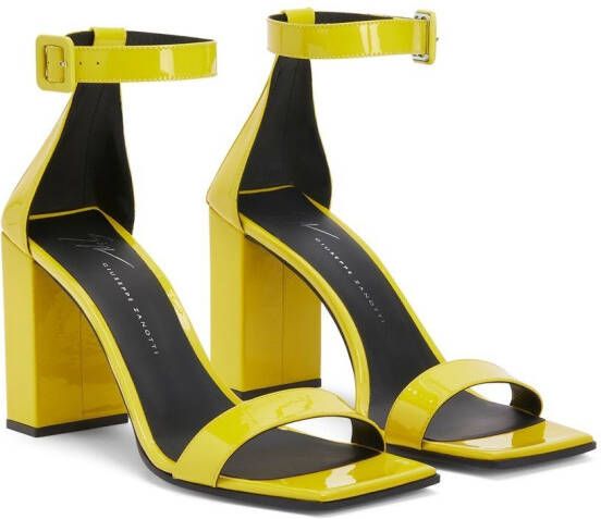 Giuseppe Zanotti Shangay sandalen Geel