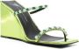 Giuseppe Zanotti Shangay sandalen met gesp Groen - Thumbnail 2