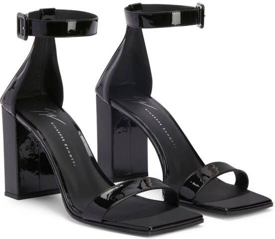 Giuseppe Zanotti Shangay sandalen met gesp Zwart