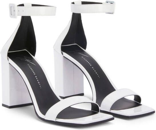 Giuseppe Zanotti Shangay sandalen Wit