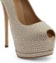 Giuseppe Zanotti Sharon pumps met stilettohak Beige - Thumbnail 4