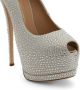 Giuseppe Zanotti Sharon pumps verfraaid met stras Grijs - Thumbnail 4