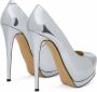 Giuseppe Zanotti Sharon pumps met open neus Zilver - Thumbnail 3