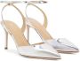 Giuseppe Zanotti Shayoran pumps met puntige neus Zilver - Thumbnail 2