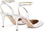 Giuseppe Zanotti Shayoran pumps met puntige neus Zilver - Thumbnail 3