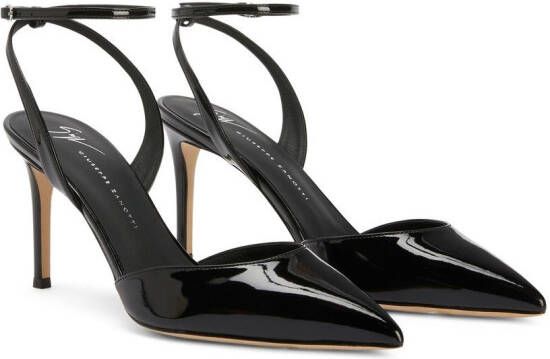 Giuseppe Zanotti Shayoran pumps met puntige neus Zwart