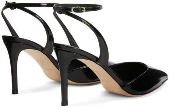 Giuseppe Zanotti Shayoran pumps met puntige neus Zwart