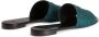 Giuseppe Zanotti Shirley slippers met logo Groen - Thumbnail 3