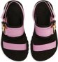 Giuseppe Zanotti Shyan leren sandalen met gesp Roze - Thumbnail 4