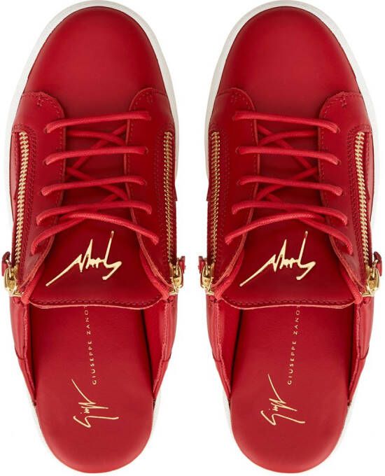 Giuseppe Zanotti Slip-on sneakers Rood