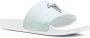 Giuseppe Zanotti Slippers met logo Blauw - Thumbnail 2