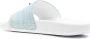 Giuseppe Zanotti Slippers met logo Blauw - Thumbnail 3