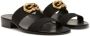 Giuseppe Zanotti Slippers met logoplakkaat Zwart - Thumbnail 2