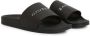 Giuseppe Zanotti Slippers met logoprint Zwart - Thumbnail 2