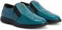 Giuseppe Zanotti Loafers met slangenleer-effect Blauw - Thumbnail 2