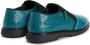 Giuseppe Zanotti Loafers met slangenleer-effect Blauw - Thumbnail 3