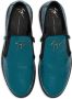 Giuseppe Zanotti Loafers met slangenleer-effect Blauw - Thumbnail 4