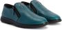 Giuseppe Zanotti Loafers met slangenleer-effect Blauw - Thumbnail 2