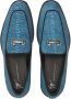 Giuseppe Zanotti Loafers met slangen-effect Blauw - Thumbnail 4