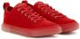 Giuseppe Zanotti Sneakers met geribbelde zool Rood - Thumbnail 2