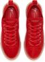 Giuseppe Zanotti Sneakers met geribbelde zool Rood - Thumbnail 4